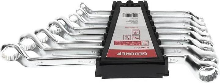 Actual product image Gedore Red red Double ended ring spanner set, 12 pieces, SW 6-32, chrome vanadium steel, silver (10 mm, 11 mm, 12 mm, 13 mm, 14 mm, 15 mm, 16 mm, 17 mm, 18 mm, 19 mm, 20 mm, 21 mm, 22 mm, 23 mm, 24 mm, 25 mm, 26 mm, 27 mm, 28 mm, 29 mm, 30 mm, 31 mm, 32 mm, 6 mm, 7 mm, 8 mm, 9 mm)