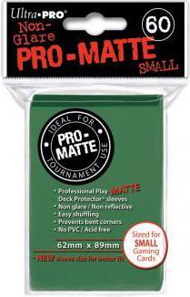 Actual product image Ultra Pro Green PRO Matte Deck Protector Small