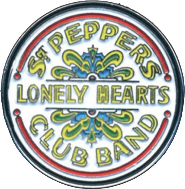 Actual product image The Beatles Sgt Pepper Drum Badge