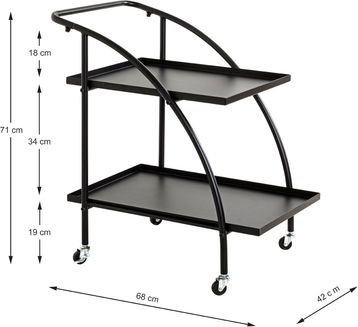 Image du produit HAKU Möbel Chariot de service