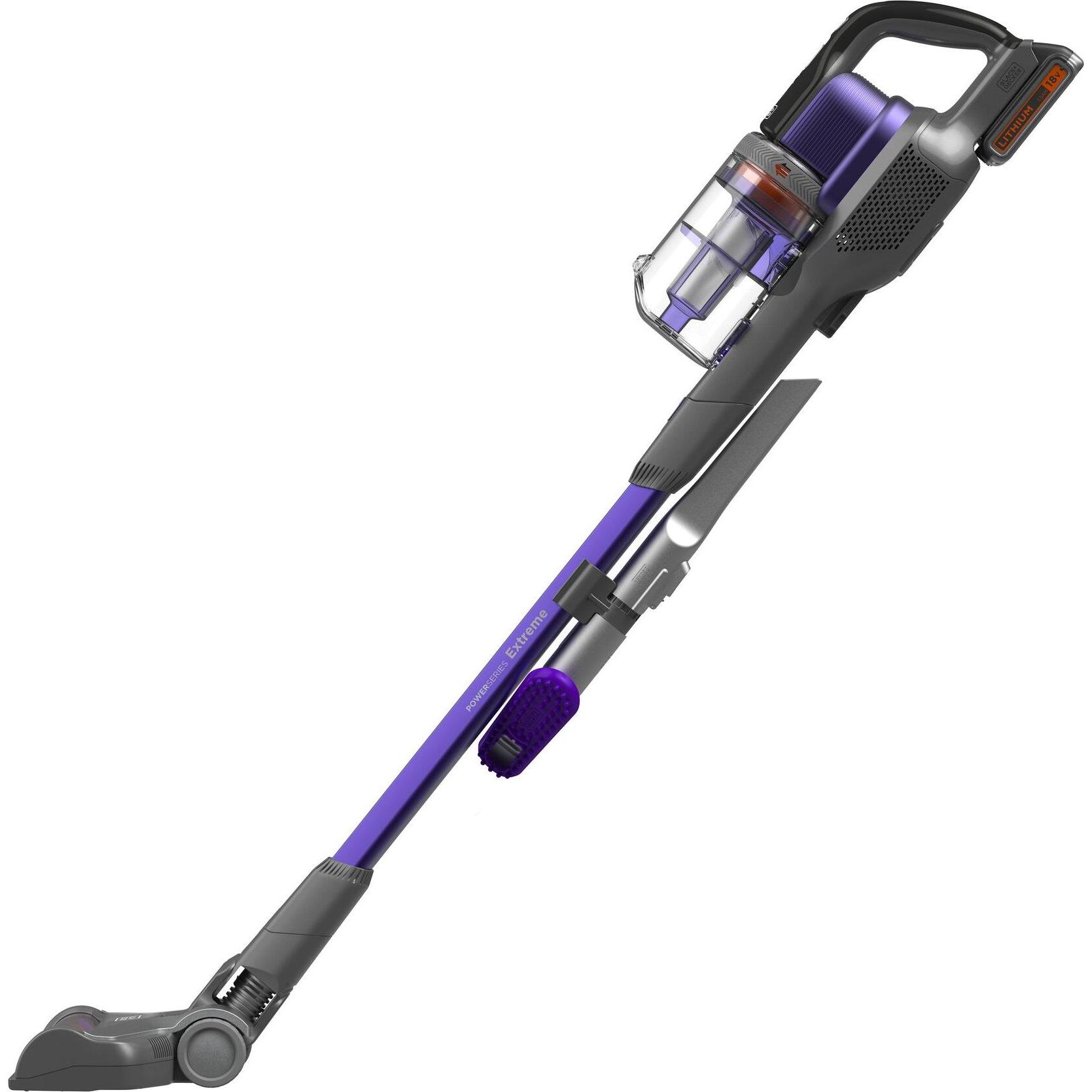 Thumbnail - Black & Decker Pet Powerseries Extreme, Staubsauger, Grau, Violett