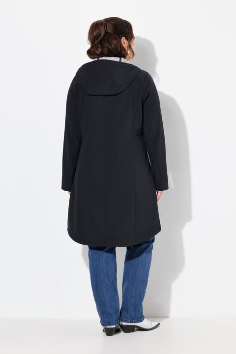Actual product image Ulla Popken HYPRAR Softshell Longline Jacket (50, 52)