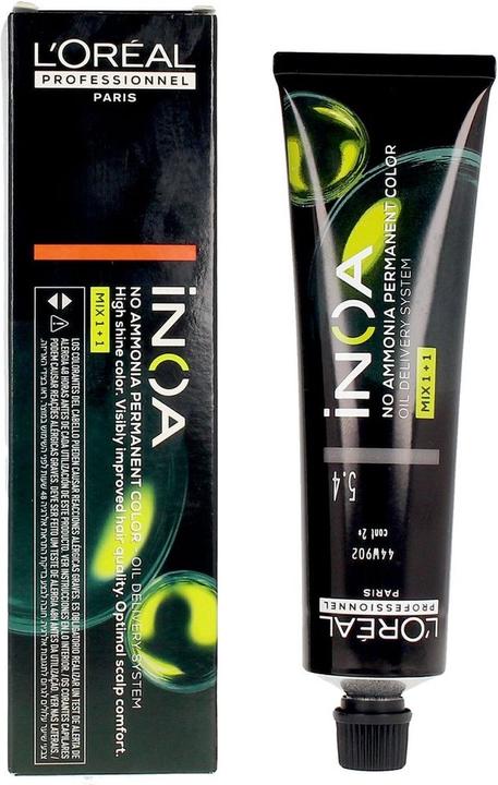 Image du produit L'Oréal Professionnel INOA sin amoniaco 5.4 Castaño claro cobrizo 60ml (Châtaignier clair)