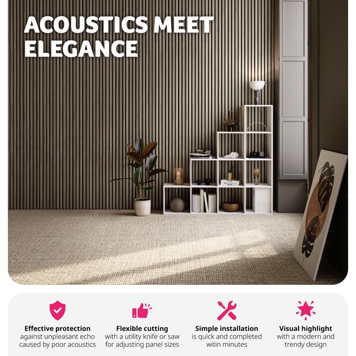 Immagine prodotto tectake Set di 2 pannelli acustici Sonic Wall (2 pz.)