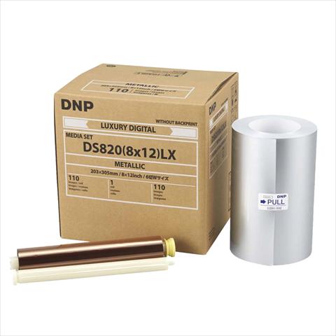 Actual product image DNP Media kit for DS 820 20x30cm metallic 110 photos (20 x 30 cm, 110 x)