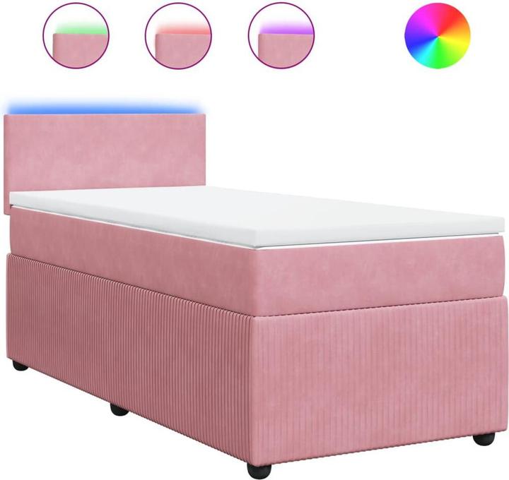 Actual product image vidaXL Boxspringbett (90 x 200 cm)