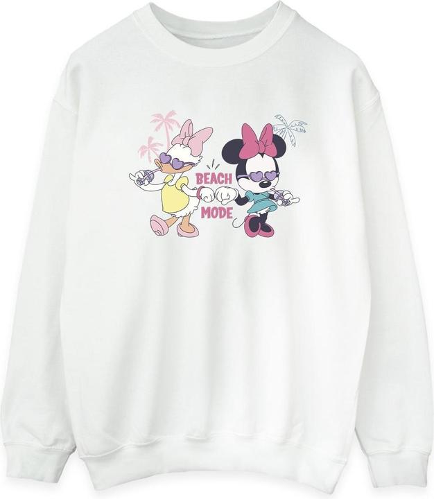 Actual product image Disney Womens/Ladies Minnie Daisy Beach Mode Sweatshirt (M)