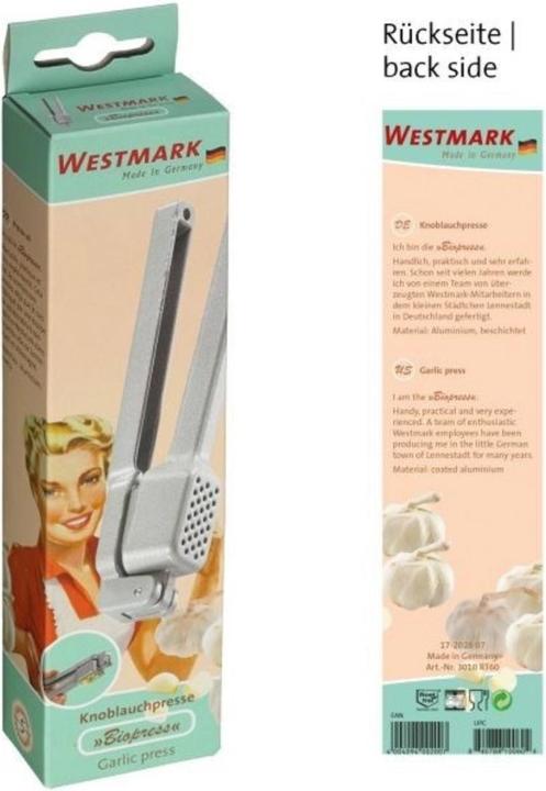 Productafbeelding Westmark Retro Knoflookpers "Biopress", 15x5,2x3,3 cm