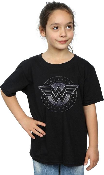 Produktbild Wonder Woman Star Shield TShirt Mädchen (128)