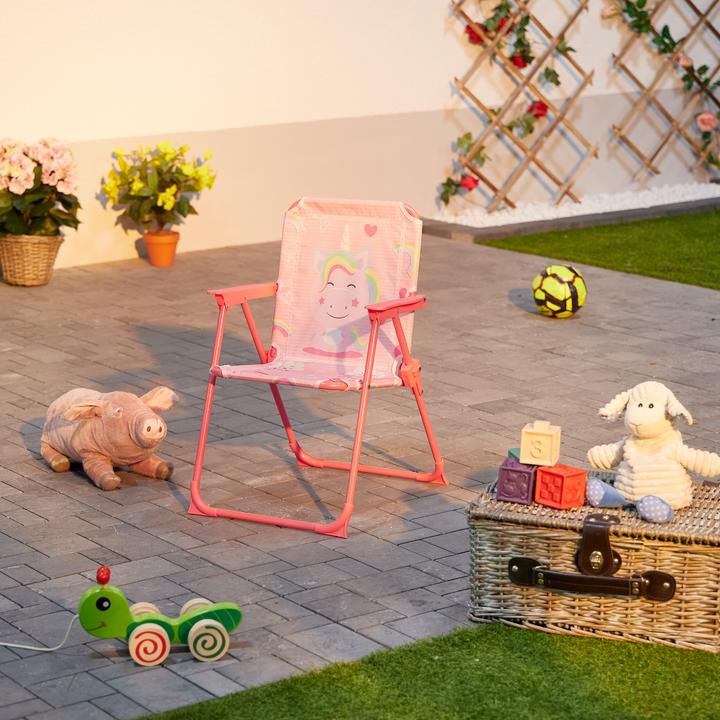 Actual product image Relaxdays Kinder Klappstuhl mit Motiv (High chair)