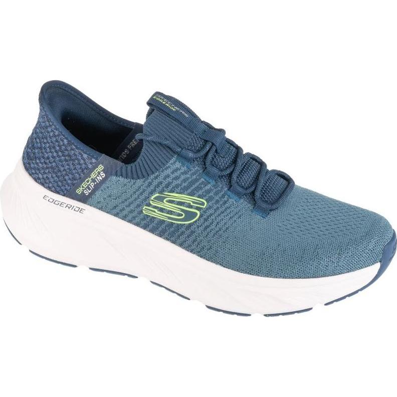 Skechers Uomo Blu Uomini, Sneaker, Slip-In: Edgeride - Raygo Navy, (42.5)