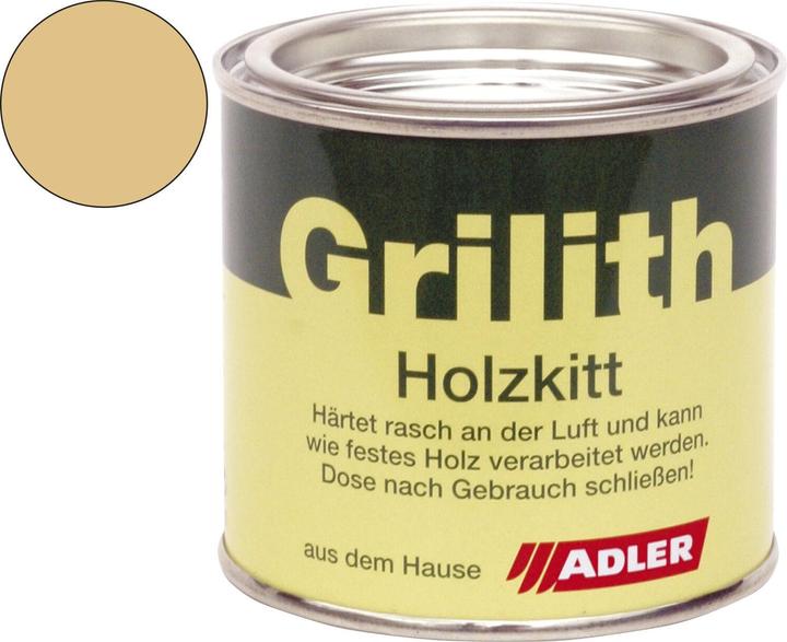 Produktbild Adler Grilith Holzkitt Füllmasse Holz Spachtelmasse (knetbar) Esche 200 ml Dose