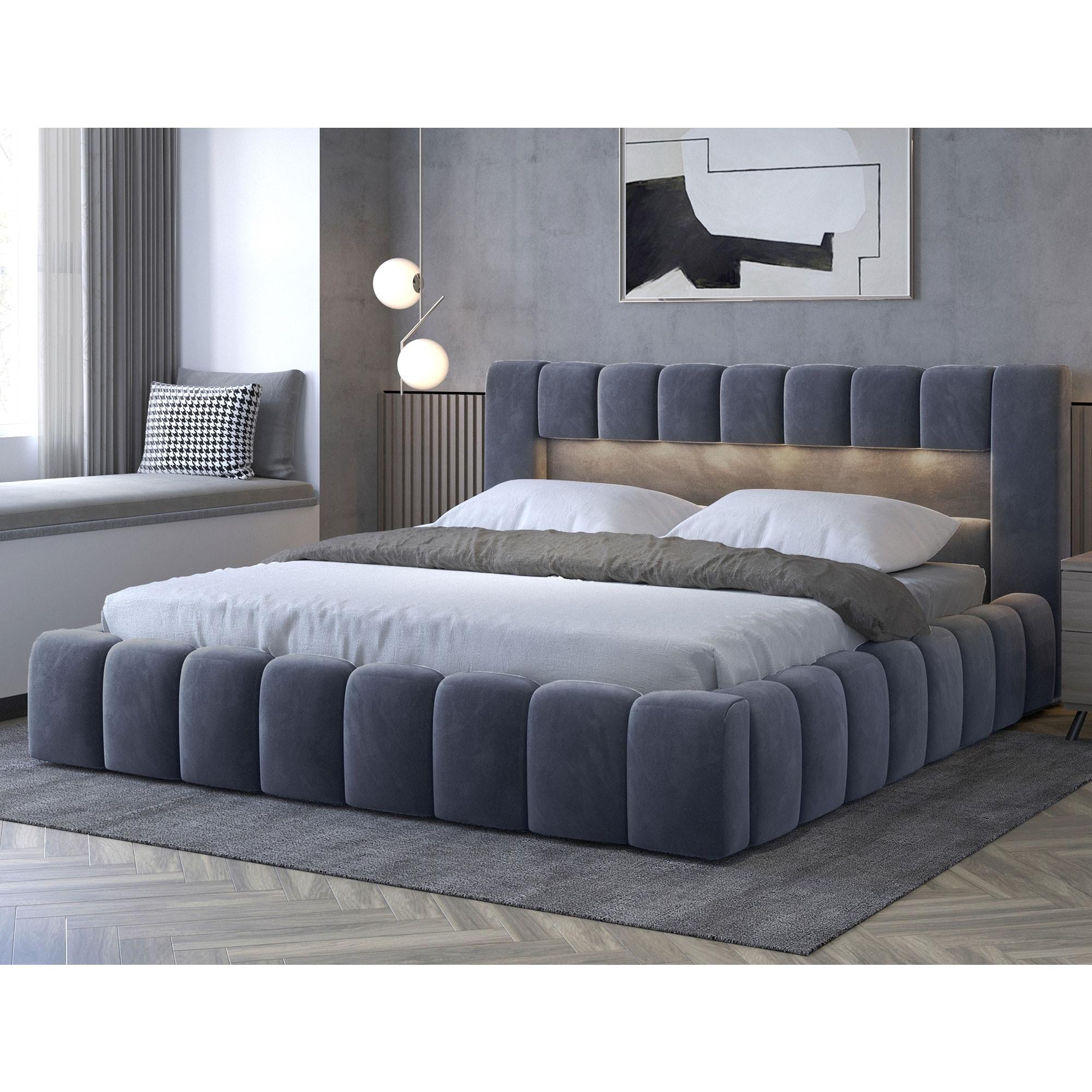 Thumbnail - ELTAP, Bett, Lamica mit Stauraum (140 x 200 cm)