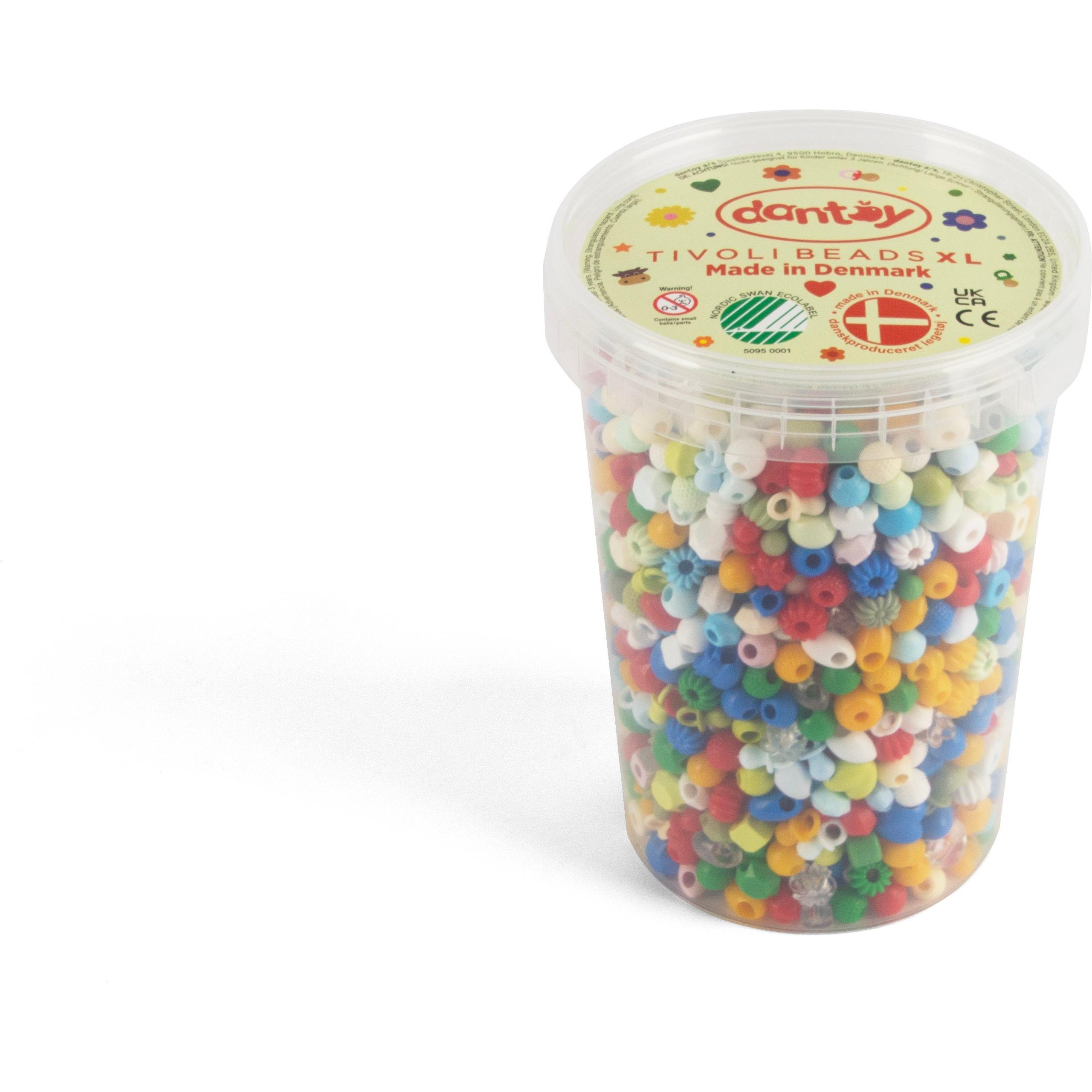 dantoy Classic Tivoli Perlen XL Kindergarten 1580 Stück