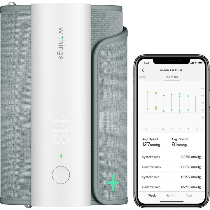 Immagine prodotto Withings BPM Connect (Sfigmomanometro per braccio)