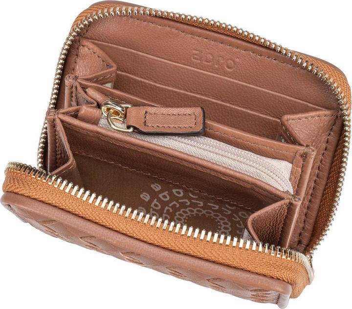 Actual product image Abro Piuma leather wallet 10.5 cm