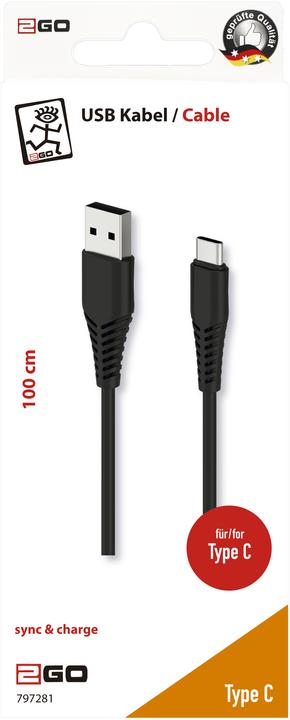 Immagine prodotto 2GO 797281 Cavo USB USB B USB C (1 m)