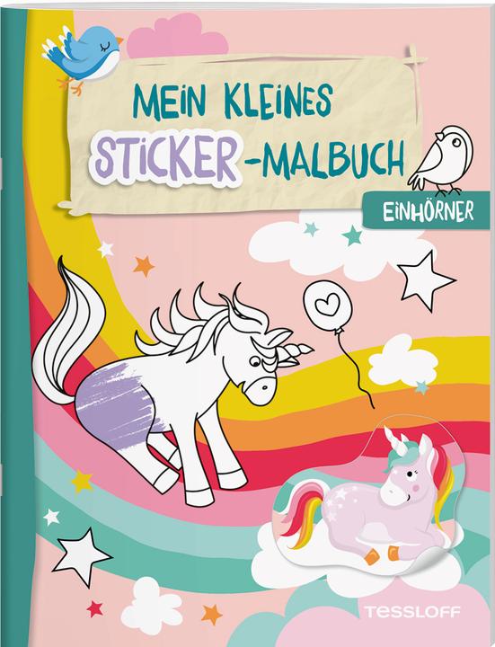 Immagine prodotto Tessloff Mein kleines Sticker-Malbuch. Einhörner