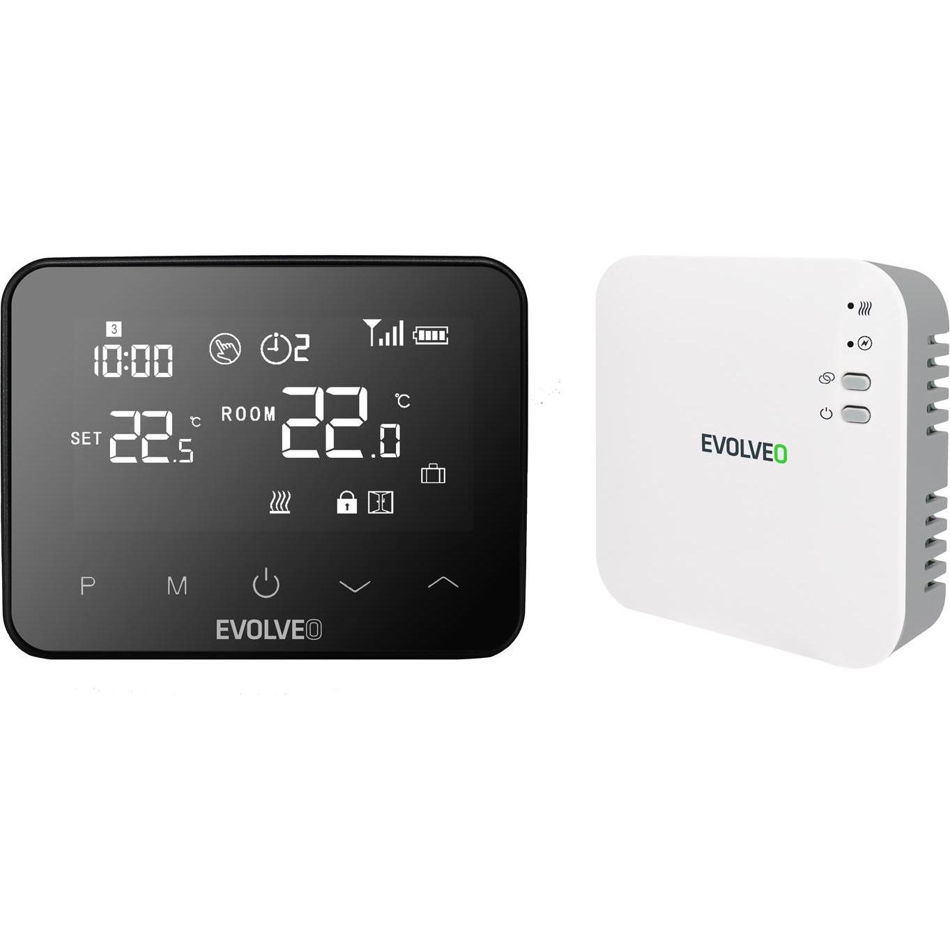 Evolveo Termostato termico, termostato programmabile, wifi, BT, Termostato