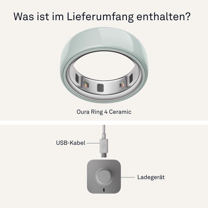 Image du produit Oura Ring 4 Ceramic (6, Marée)
