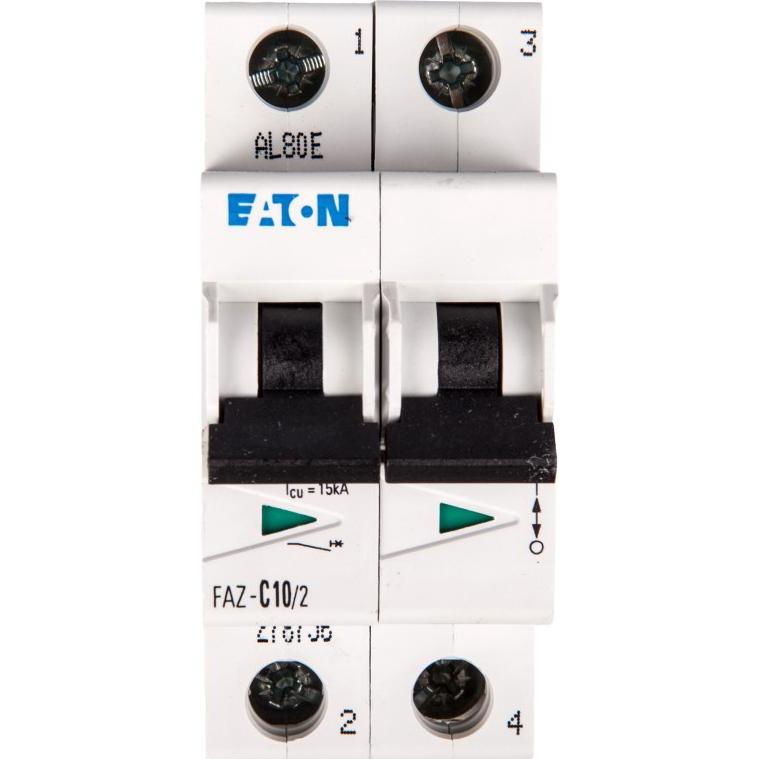 Thumbnail - Eaton, Schutzschalter, Leitungsschutzschalter C 10A 2p FAZ-C10/2