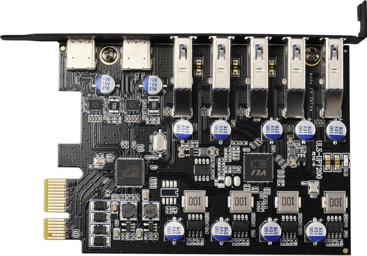 Immagine prodotto Renkforce RF-6613198 5+2 Port USB 3.2 Gen 1 Controllerkarte USB-A (USB 3.0), USB