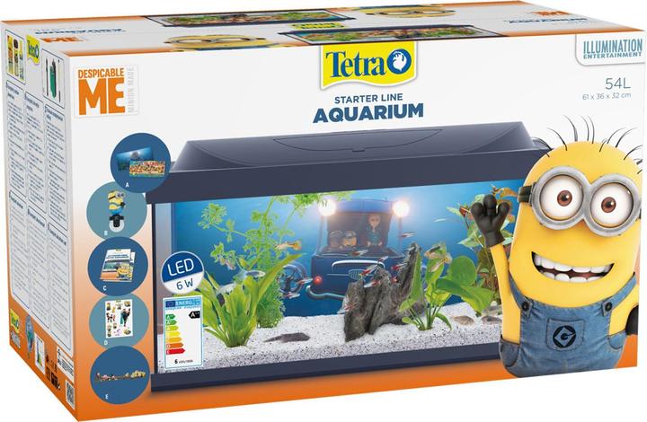 Actual product image Tetra Minions Aquarium LED 54L, Starter Line (54 l)