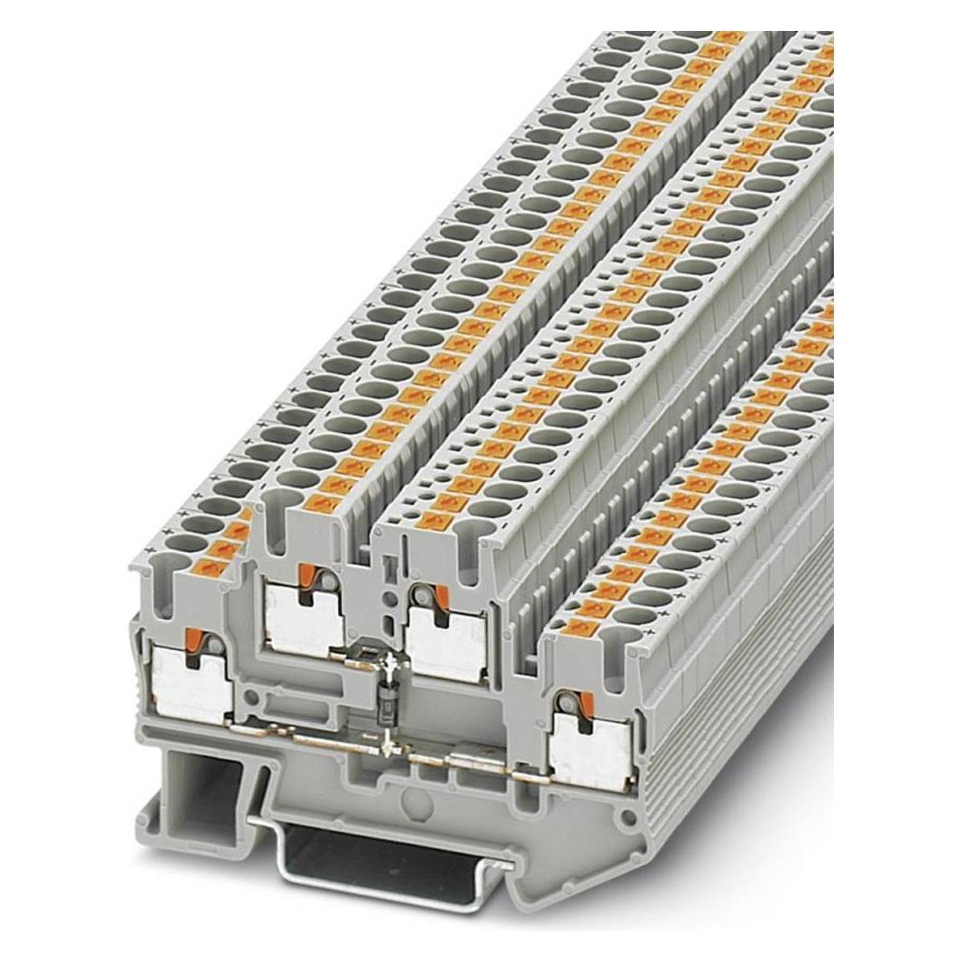 Phoenix Contact Grigio Morsetto Passante Pittb 2,5-Dio/U-O, Accessori Di Elettronica + Alloggiamento,