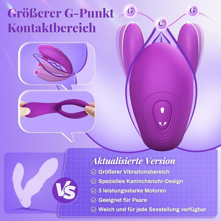Actual product image Cacuola Vibratorenset mit 10 Modi & App-Steuerung