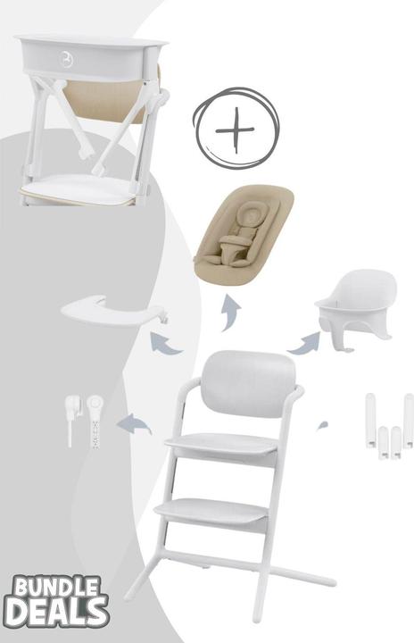Actual product image Cybex Lemo 4in1 Set Kinderhochstuhl inkl. LemoTower (Highchair, Stair high chair)