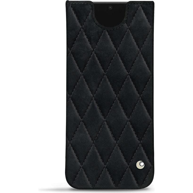Noreve Lederschutzhülle (Samsung Galaxy S21+), Smartphone Hülle, Schwarz