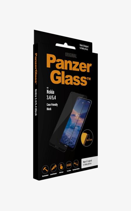 Immagine prodotto PanzerGlass Edge-to-Edge (1 Pezzo/i, Nokia 5.4, Nokia 3.4)