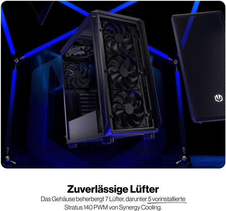 Image du produit Endorfy Obudowa Arx 500 Air (EY2A010) (ATX, mATX, Mini-ITX)