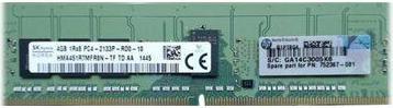 Produktbild HPE SPS-MEMORY DIMM 4GB 1RX8 2133R (1 x 4GB, 2133 MHz, DIMM)