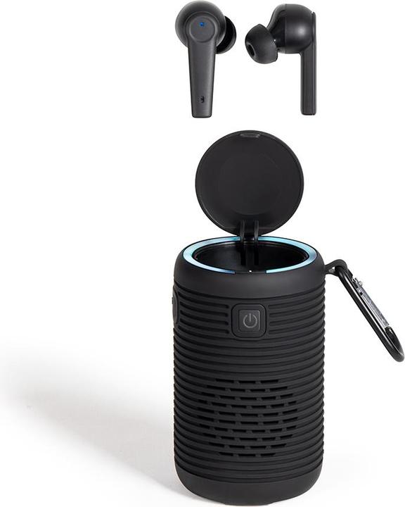 Image du produit Livoo Ecouteurs enceinte 2 en 1 Bluetooth (4 h, Sans fil)