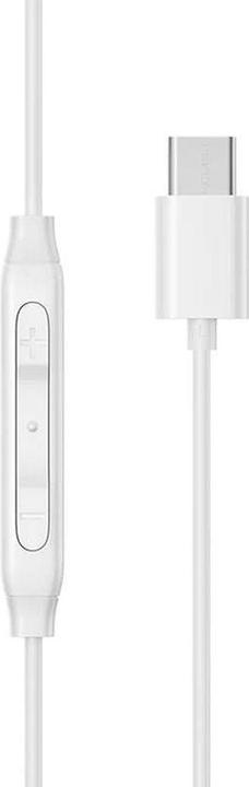 Produktbild Joyroom JR-EC05 TYPE-C Series Half In-Ear Wired Earphones-White (Kabelgebunden)
