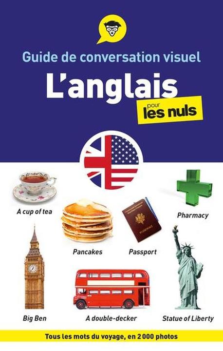 Produktbild L'anglais pour les nuls : guide de conversation visuel (Französisch, Collectif, 2025)
