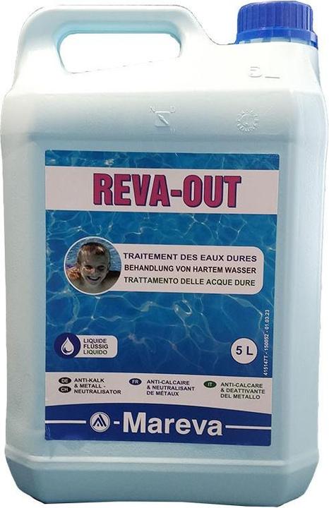 Mareva Anti-Kalk und Metall-Stop Reva-Out flüssig 5L (5000 ml)