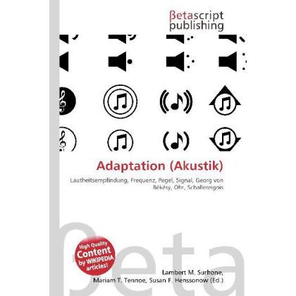 Adaptation (Akustik), Fachbücher