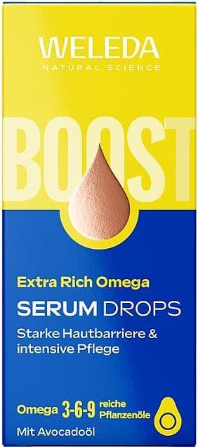 Actual product image Weleda Serum Drops Extra Rich Omega Flasche 30 ml (30 ml)