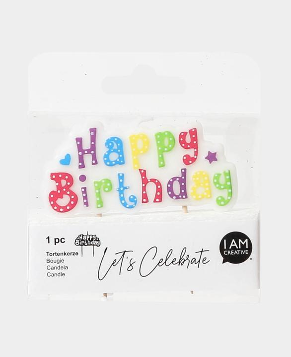 Actual product image I Am Creative Happy Birthday (1 pcs.)