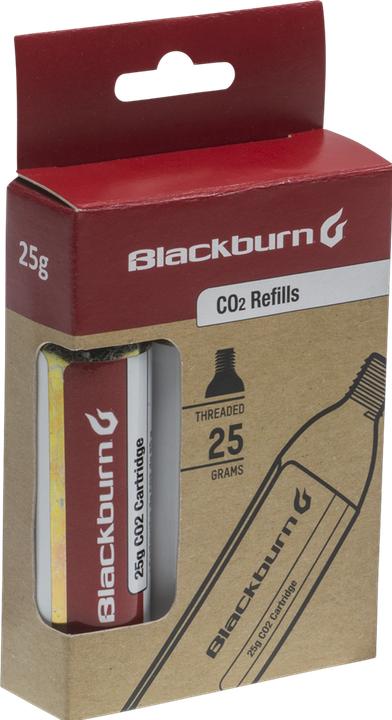 Image du produit Blackburn Cartouches de CO2 25G en 3 parties (Remplacement des cartouches de CO2)