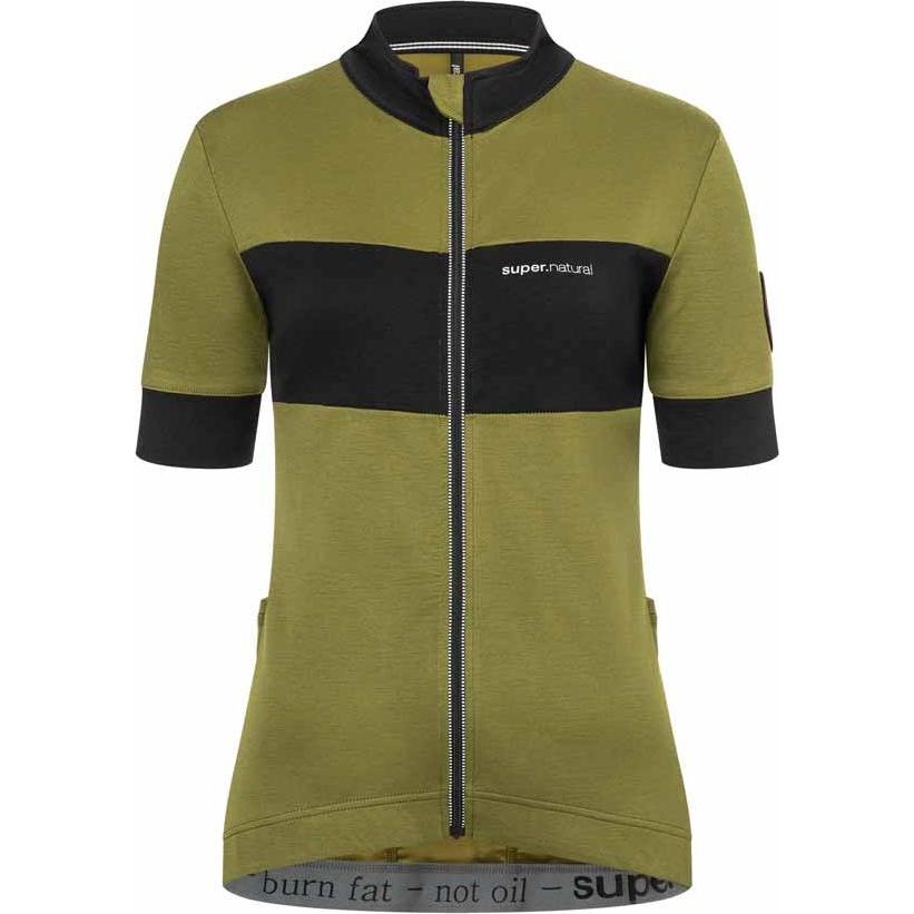 Super Natural, Damen, Velotrikot, W Grava Jersey (XS), Grün, XS