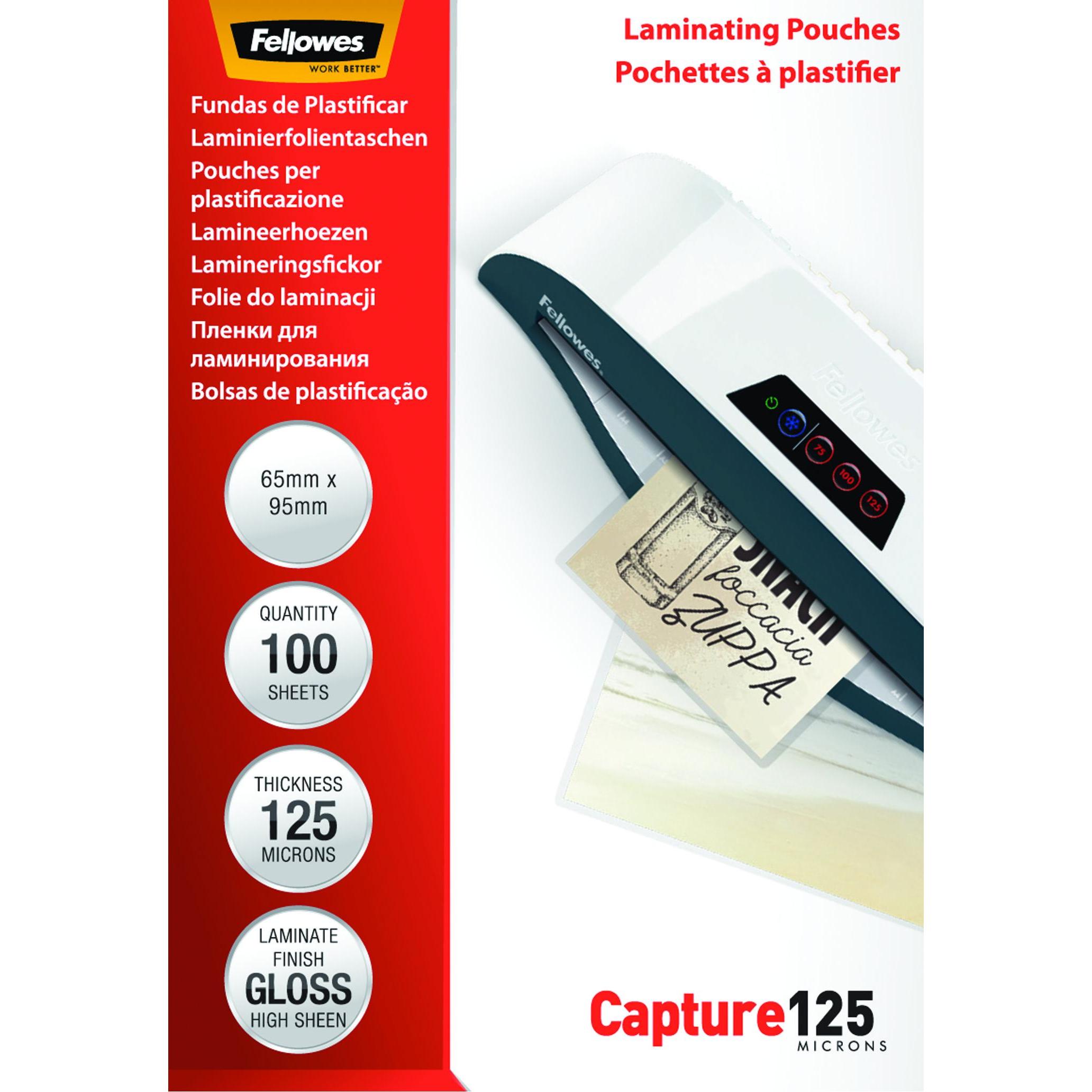 Fellowes Capture 125 (ID-Kartenformat, 100 Stk., 125 µm) (5306702)