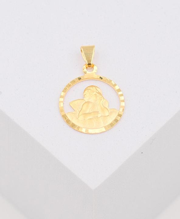 Actual product image Muau Angel (Yellow gold750)