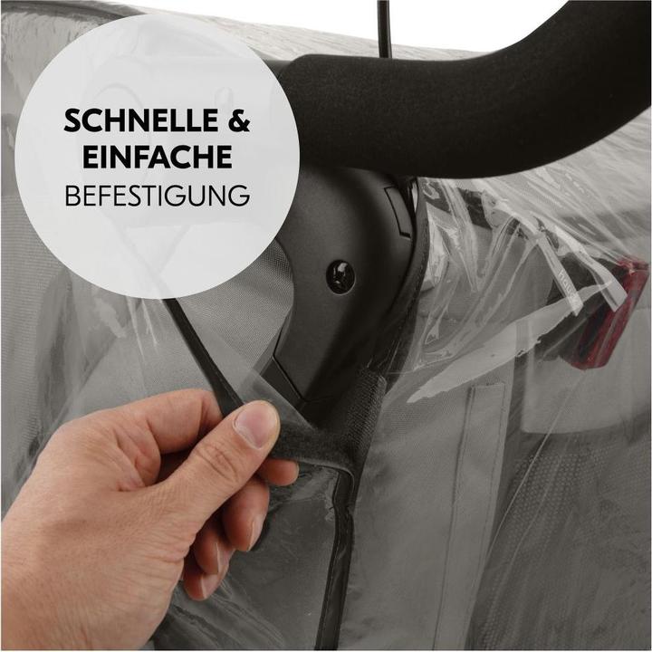 Produktbild Hauck Regenschutz für Fahrradanhänger Bike N Walk