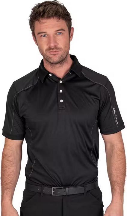 Produktbild Island Green Poloshirt Abgesteppt Emblem (L)