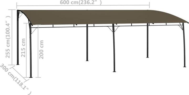 Produktbild vidaXL Yoki (600 cm, 300 cm)