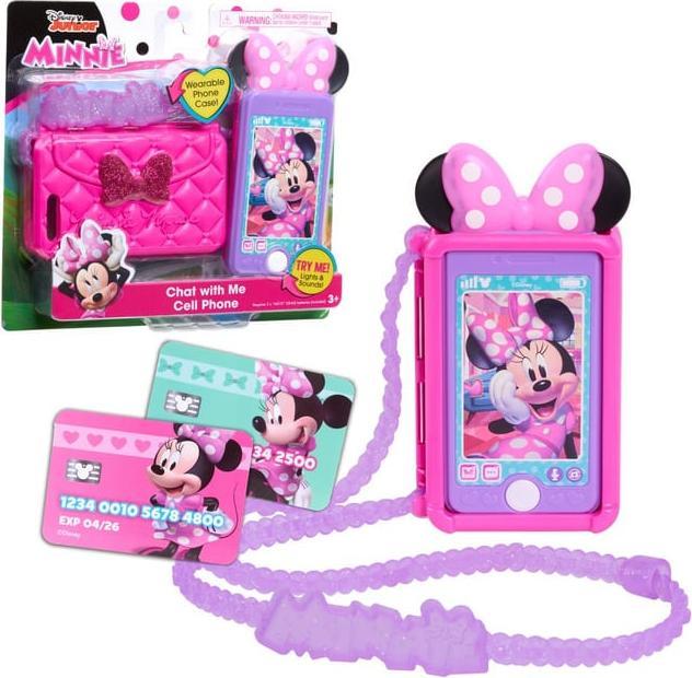 Produktbild Just Play Minni Mouse - Spieltelefon - Handy mit Tragetasche