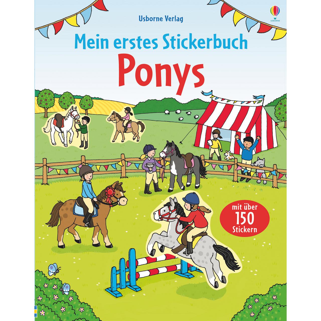 Thumbnail - Usborne Publishing, Sticker, Mein erstes Stickerbuch: Ponys